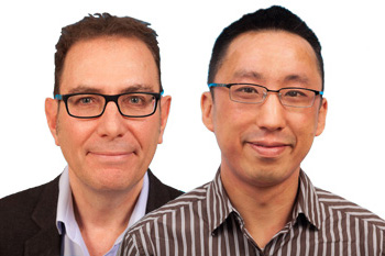 Drs. Richard Gilbert (left) and Darren Yuen Drs. Richard Gilbert (left) and Darren Yuen