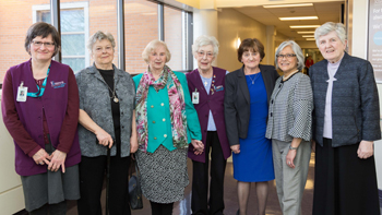 Heather Jones, Sophie Czyzewski, Kathleen O’Brien, Maura Tootill, Joanne Bak, Nellie Dato, Sister Mary Carmen Maclean Heather Jones, Sophie Czyzewski, Kathleen O’Brien, Maura Tootill, Joanne Bak, Nellie Dato, Sister Mary Carmen Maclean