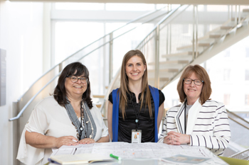 Fatima Benjamin-Wong, Sara Hennessy and Sara Hennessy
