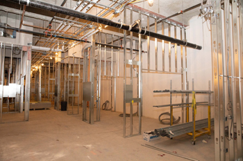 The construction site of the St. Michael’s Kidney Care Centre