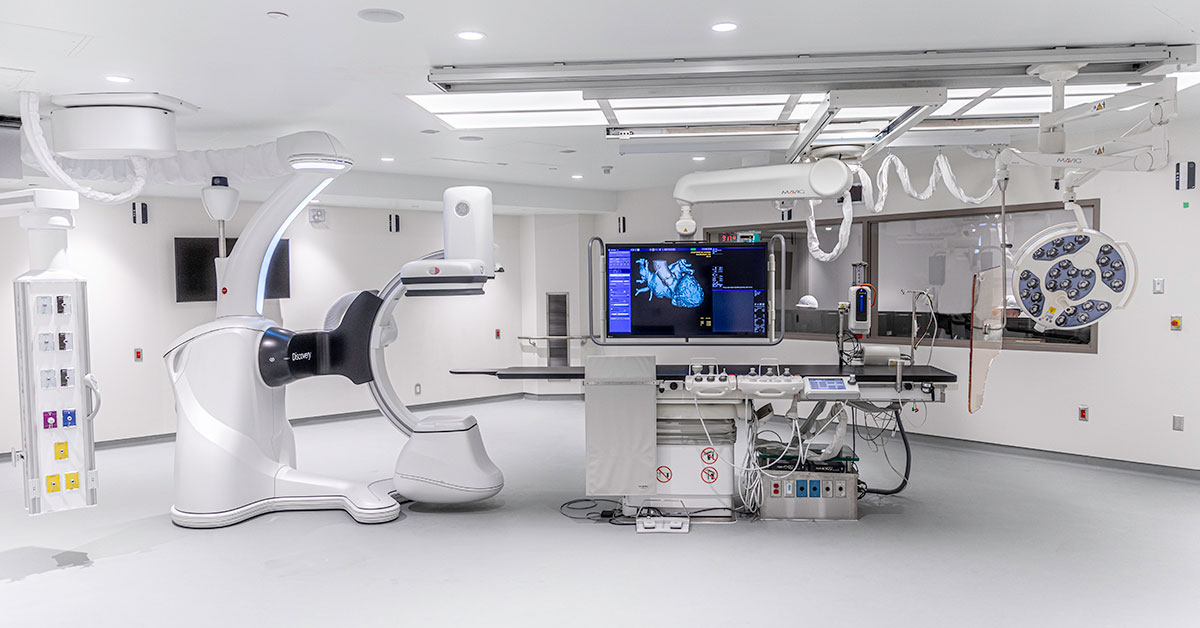 The brand new Catheterization Lab 3 inside St. Michael’s Hospital is opening to patients soon