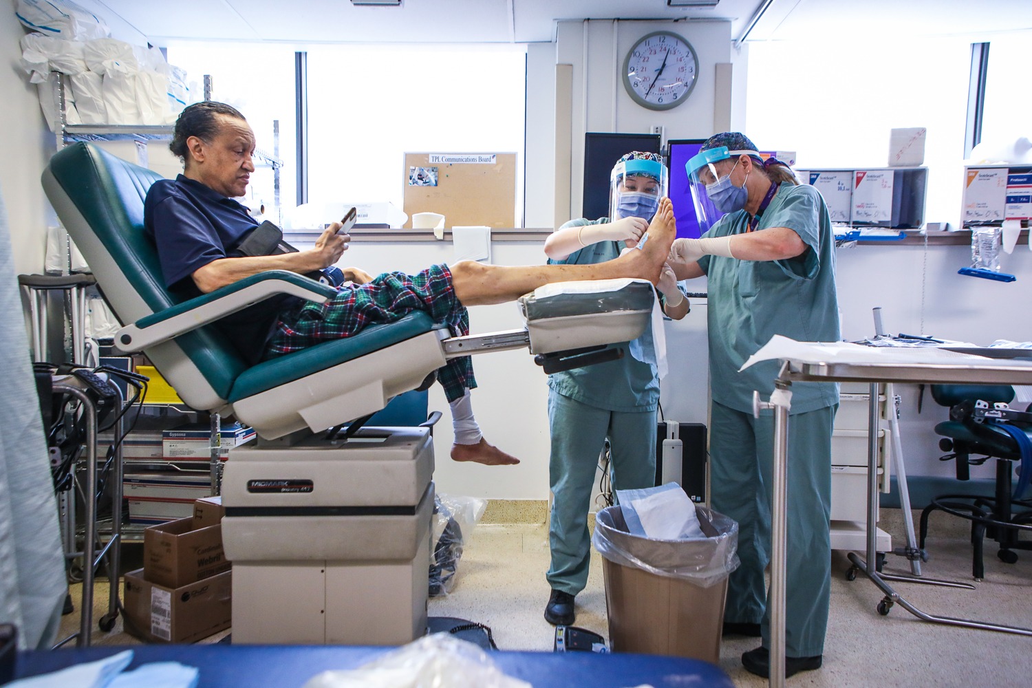 Add chiropodists and what do you get? A unique St. Michael’s program improving care for patients