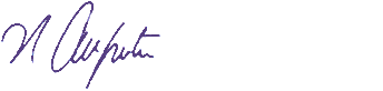 Nora Aufreiter signature