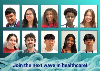 Recent summer volunteer students at St. Joseph's Health Centre.